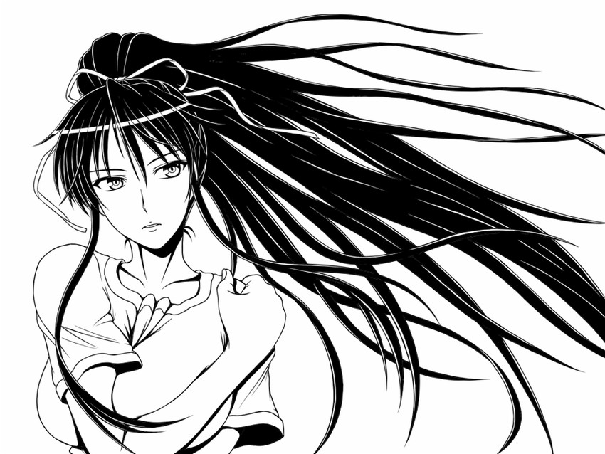 kanzaki kaori (toaru majutsu no index) drawn by makoto_(mk10)