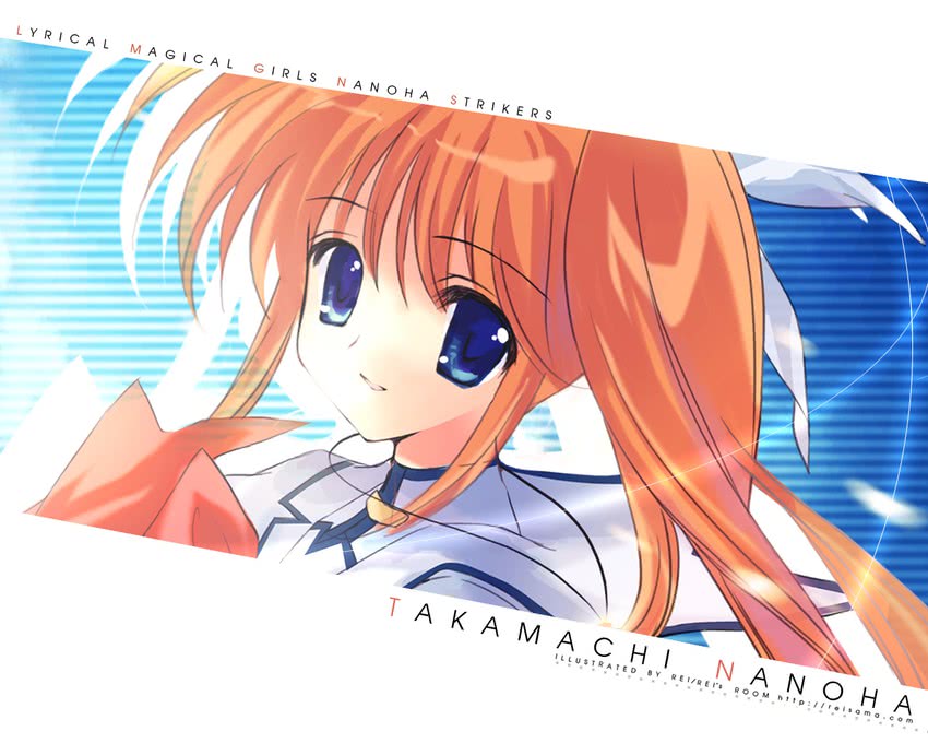 takamachi nanoha and raising heart (lyrical nanoha and 1 more) drawn by rei_(rei's_room)