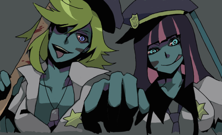 stocking and panty (panty & stocking with garterbelt) drawn by ann606