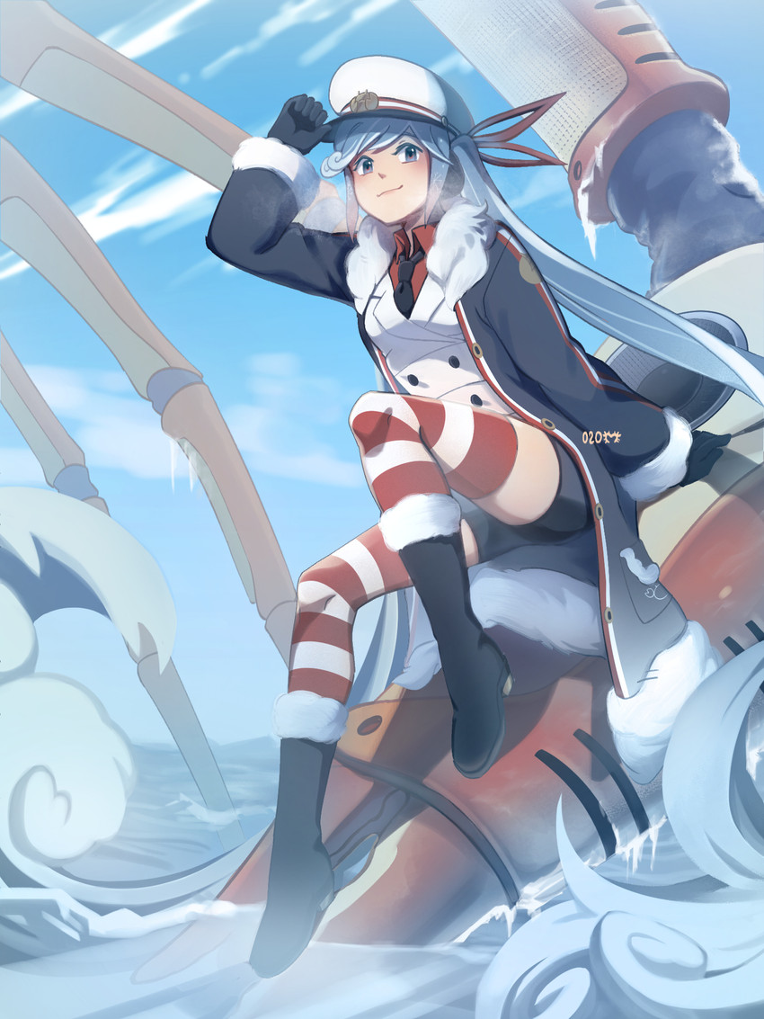 hatsune miku and yuki miku (vocaloid) drawn by mono_(bluesky)