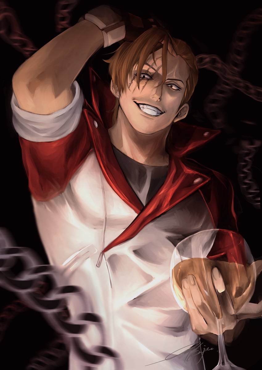 matt engarde (ace attorney and 1 more) drawn by sano_(hospital_0434)