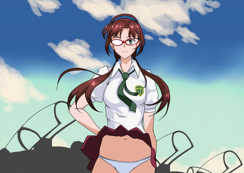 makinami mari illustrious (neon genesis evangelion and 2 more) drawn by wss_(curewss)