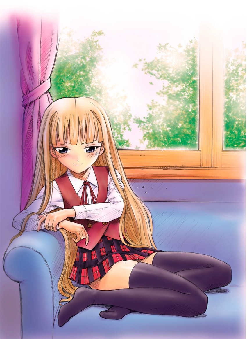 evangeline a.k. mcdowell (mahou sensei negima!) drawn by annkoku_daimaou