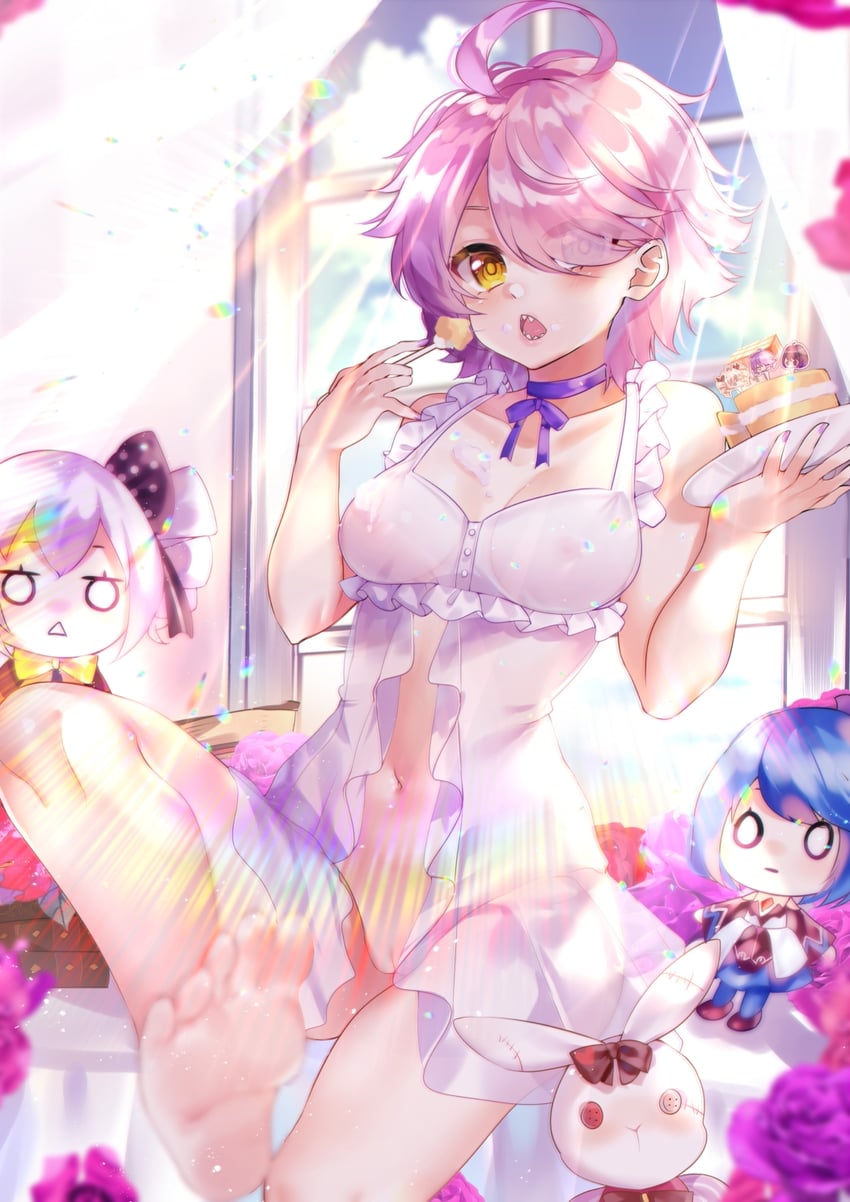 bronya zaychik, seele vollerei, and sin mal (honkai and 1 more) drawn by dool and sin_mal0909