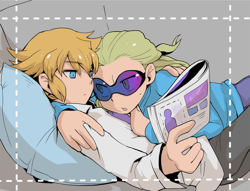 mark kruger and dylan keith (inazuma eleven) drawn by gorugon