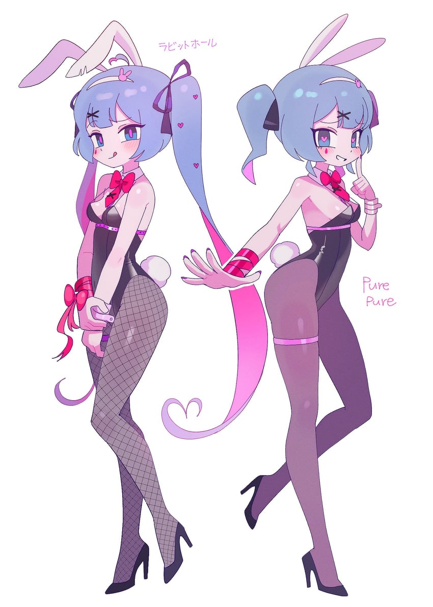 hatsune miku (vocaloid and 1 more) drawn by batrobin_k