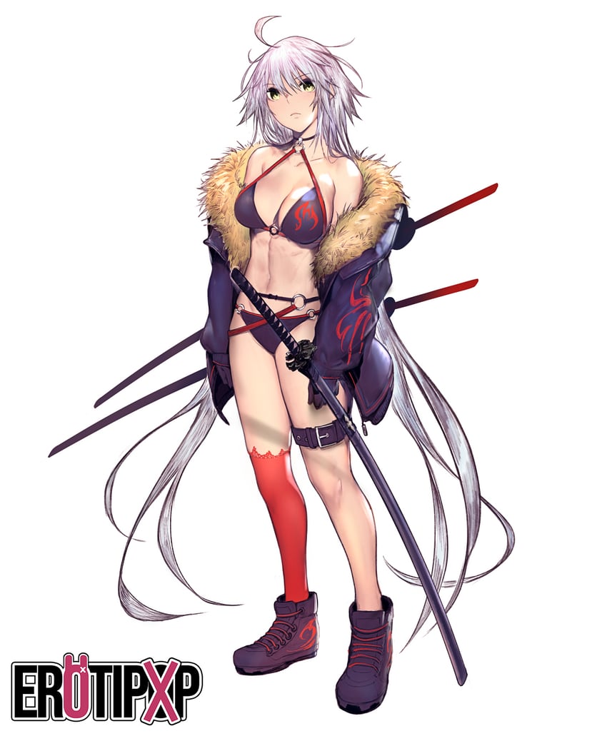 jeanne d'arc alter (fate and 1 more) drawn by erotipop
