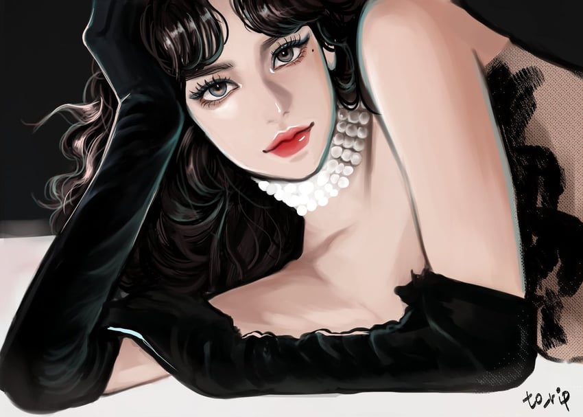 lisa (real life and 1 more) drawn by to_rip_bp