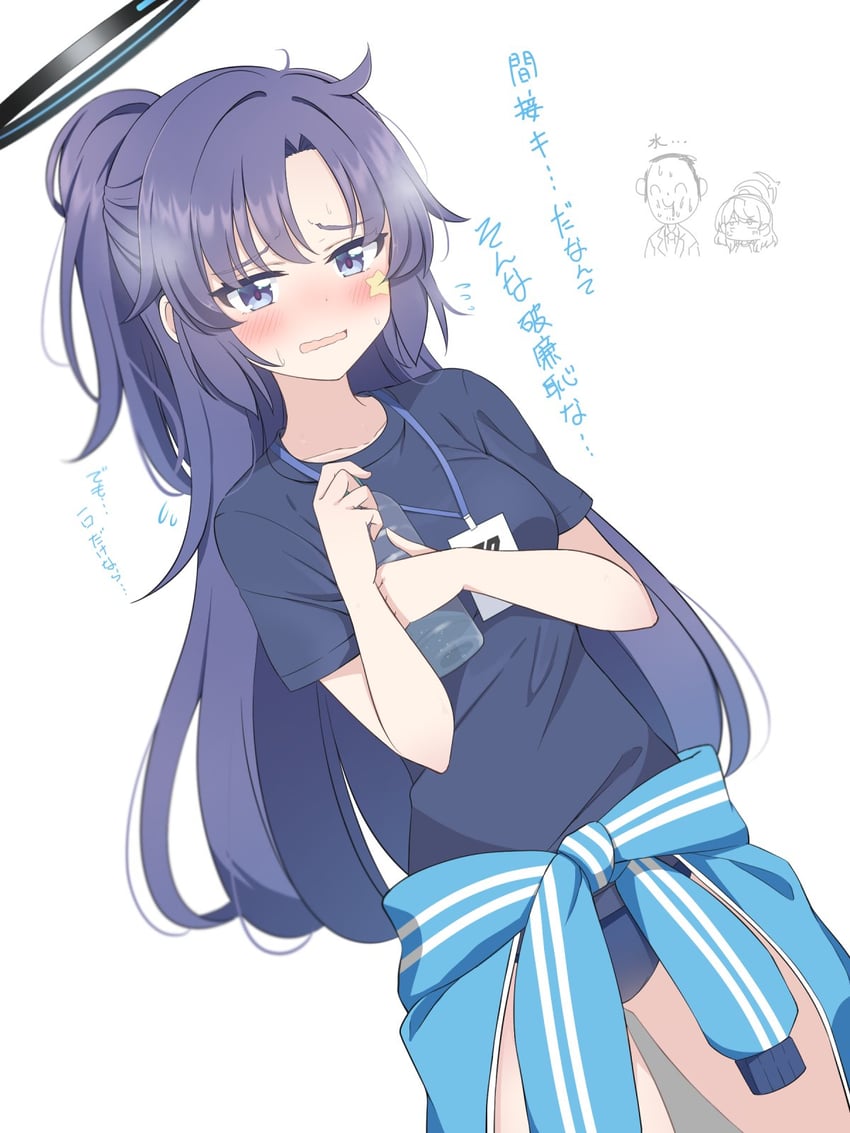 sensei, yuuka, doodle sensei, and ako (blue archive) drawn by hoshino_ouka