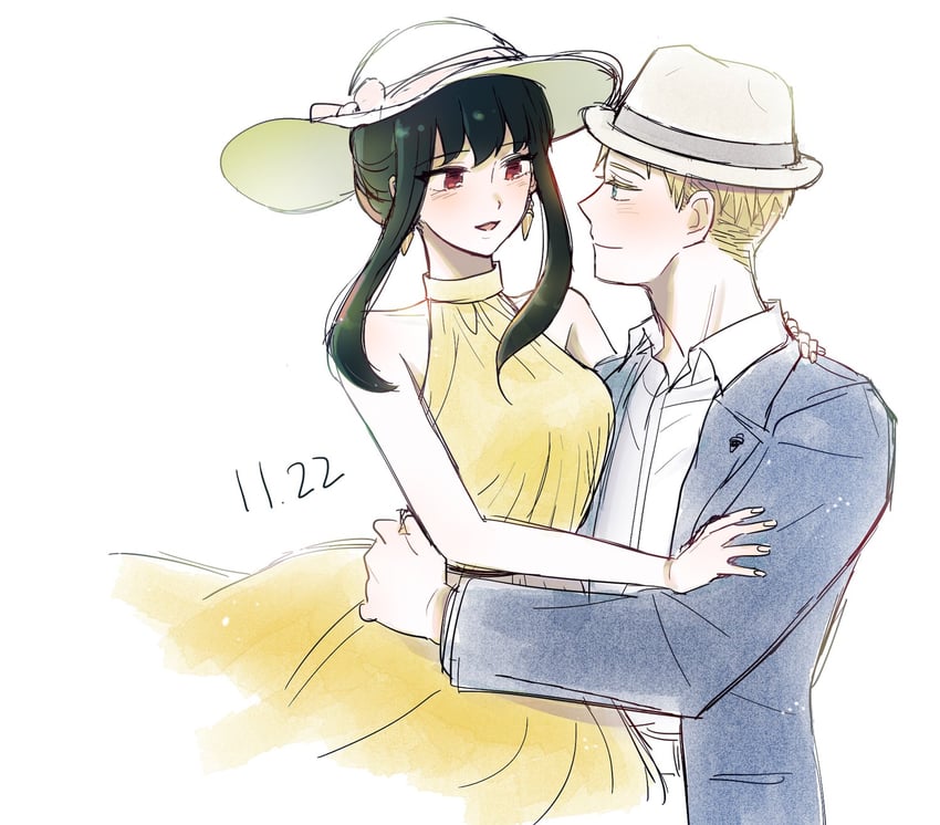 yor briar and twilight (spy x family) drawn by mad_trapped