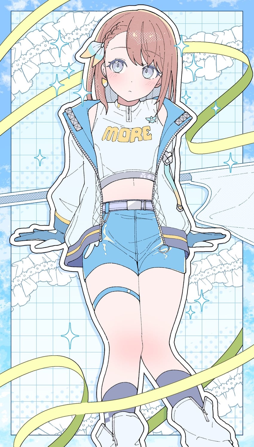 hanasato minori (project sekai) drawn by mishio_(misio_40)