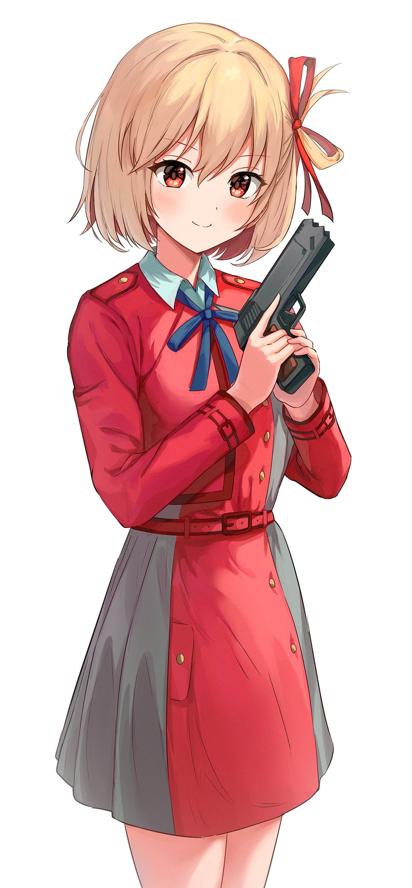 nishikigi chisato (lycoris recoil) drawn by dasman21272223