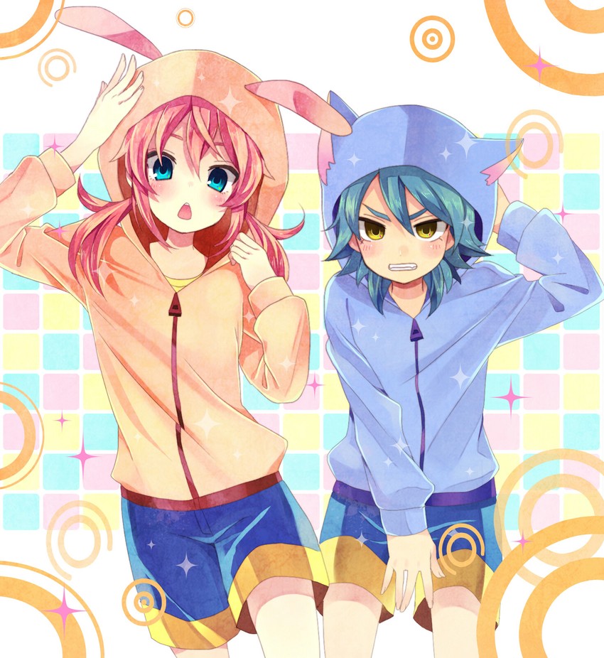 kirino ranmaru and kariya masaki (inazuma eleven and 1 more) drawn by somezima