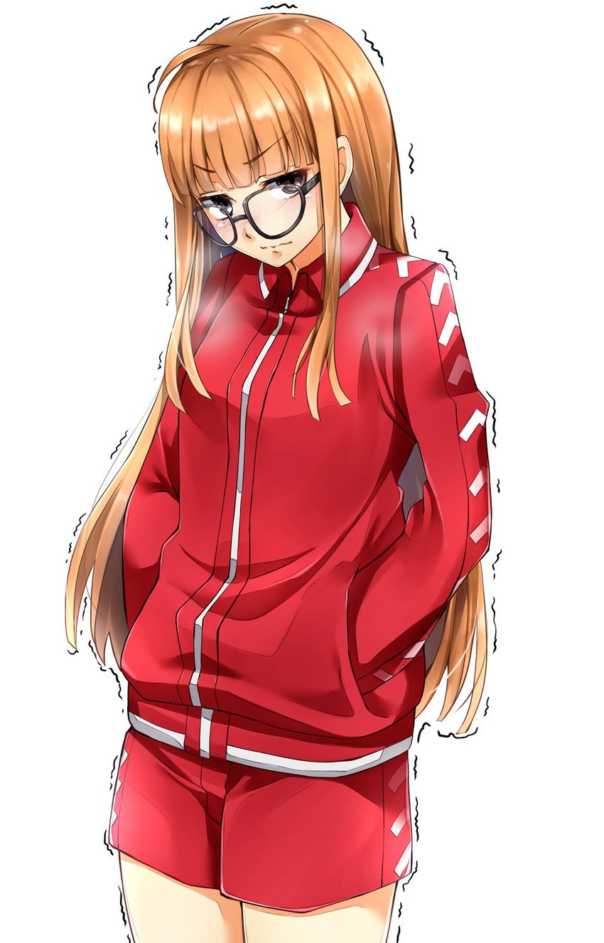 sakura futaba (persona and 1 more) drawn by nakano_maru