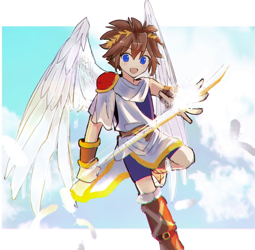 pit (kid icarus and 1 more) drawn by chya_dan_go12