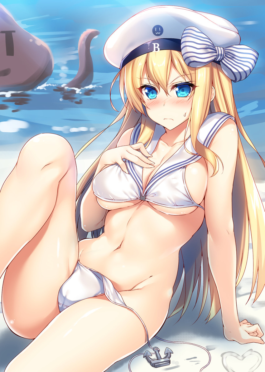 bismarck and z3 max schultz (kantai collection) drawn by raiou