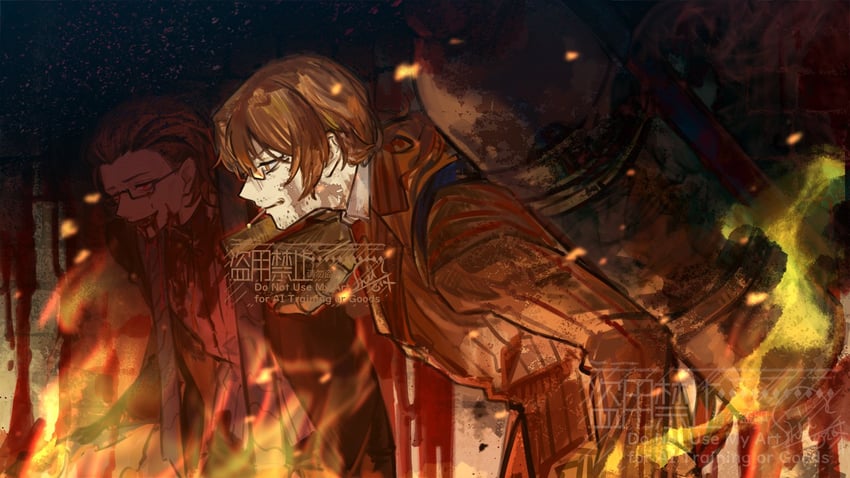 gregor (project moon and 1 more) drawn by nishikujic