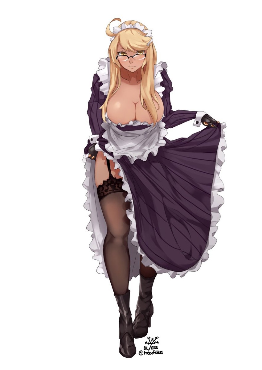 alma armas (va-11 hall-a) drawn by bl/ess