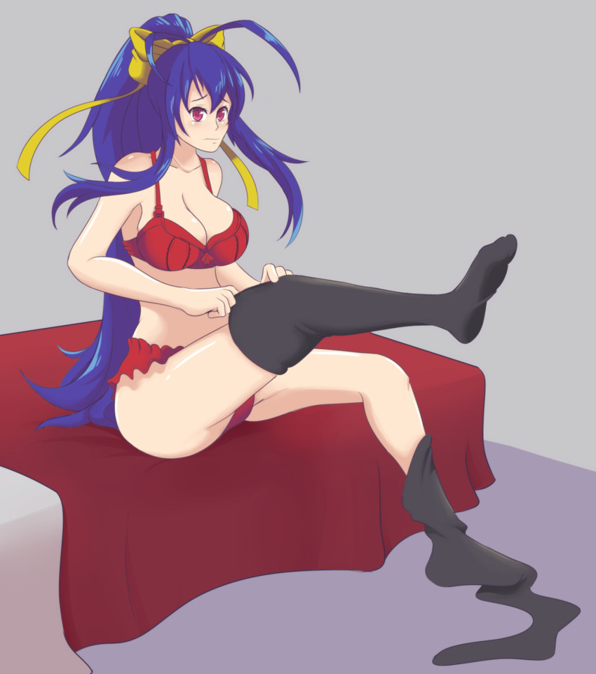 mai natsume (blazblue and 1 more) drawn by kittenboogers