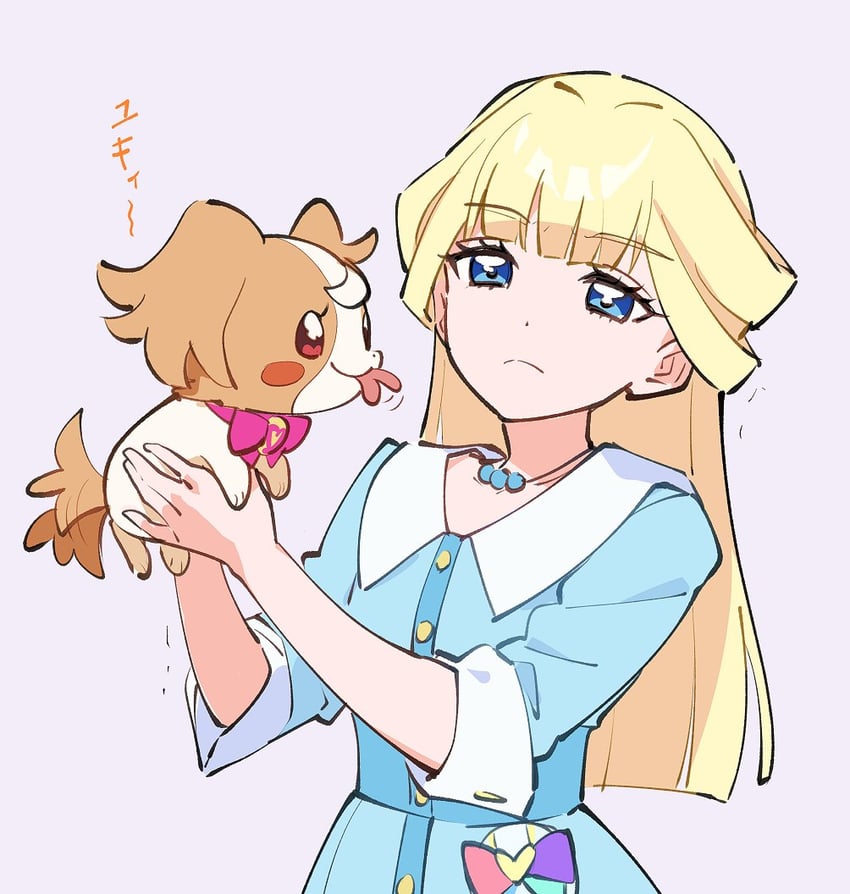 nekoyashiki yuki and inukai komugi (precure and 1 more) drawn by kurochiroko