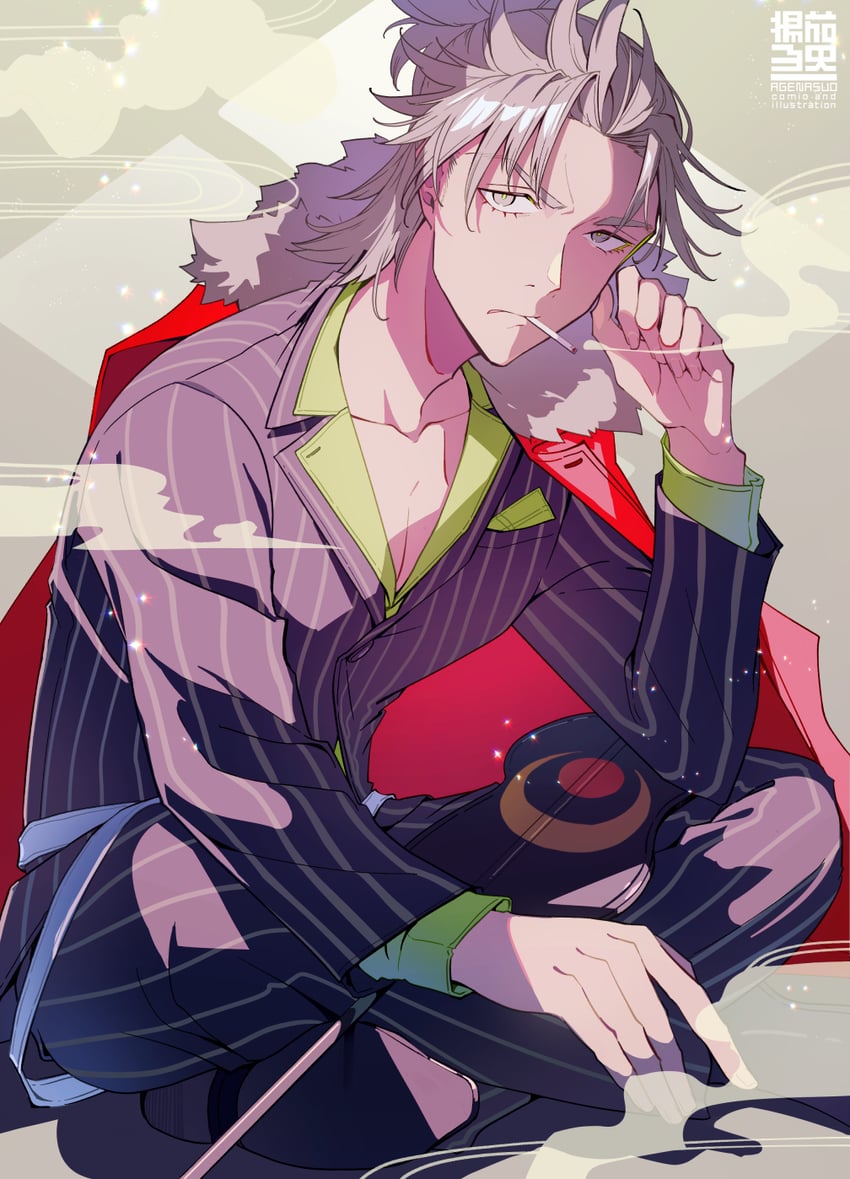 takeda shingen (fate and 1 more) drawn by age_nasuo