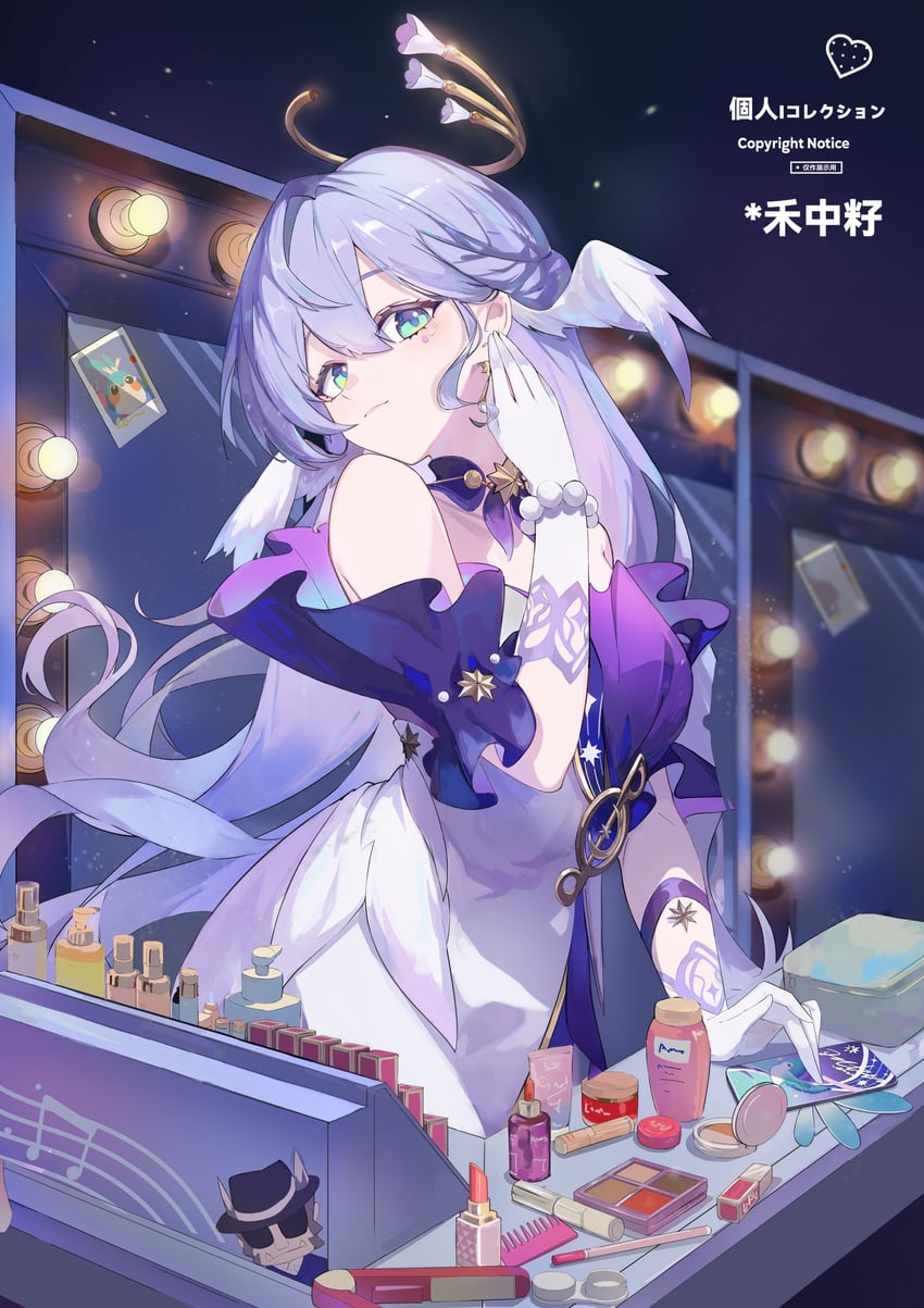 robin and hanu (honkai and 1 more) drawn by seed650651