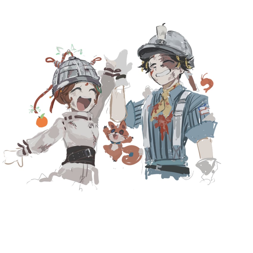 norton campbell and tracy reznik (identity v) drawn by nt_26