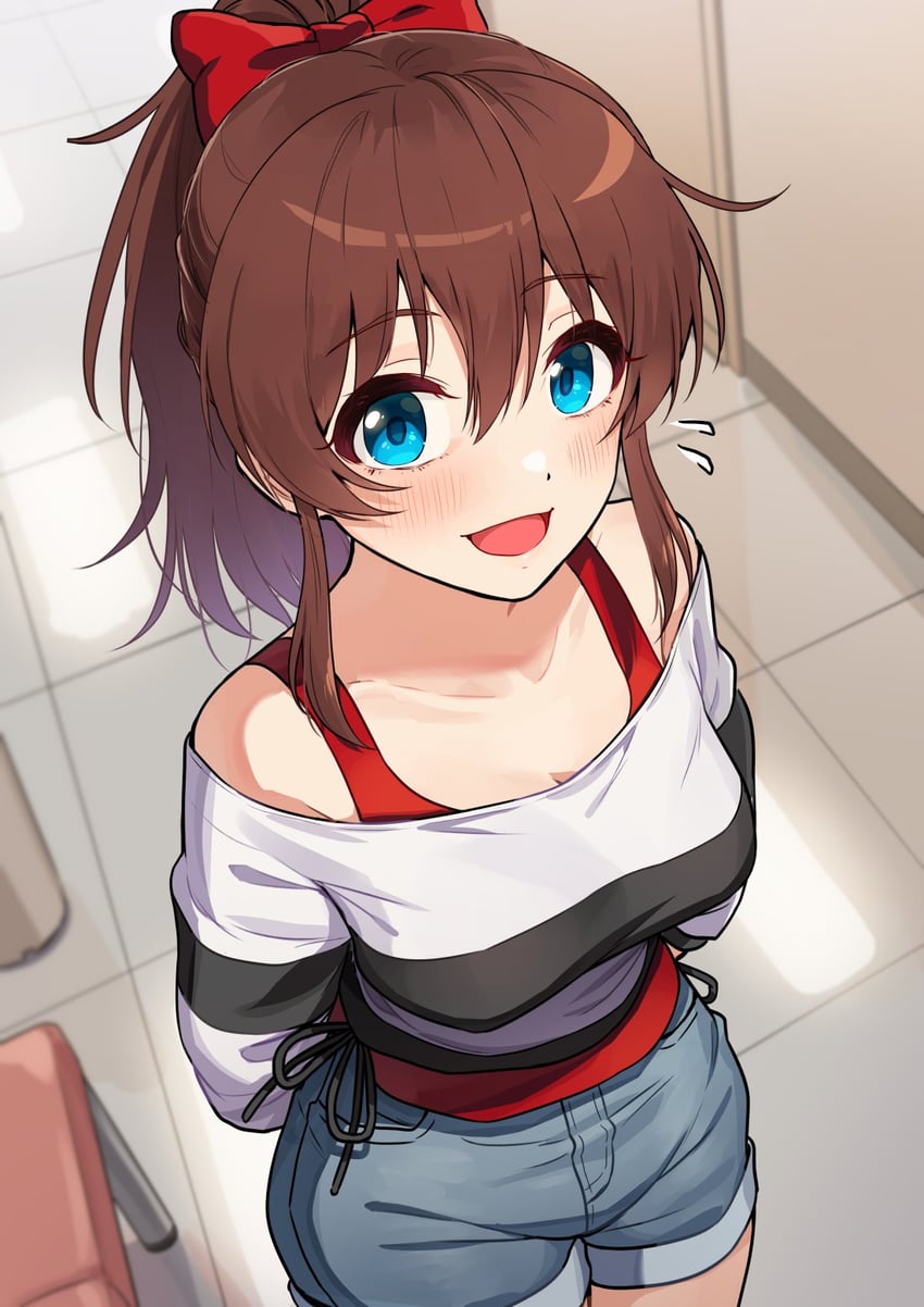 satake minako (idolmaster and 1 more) drawn by kamille_(vcx68)