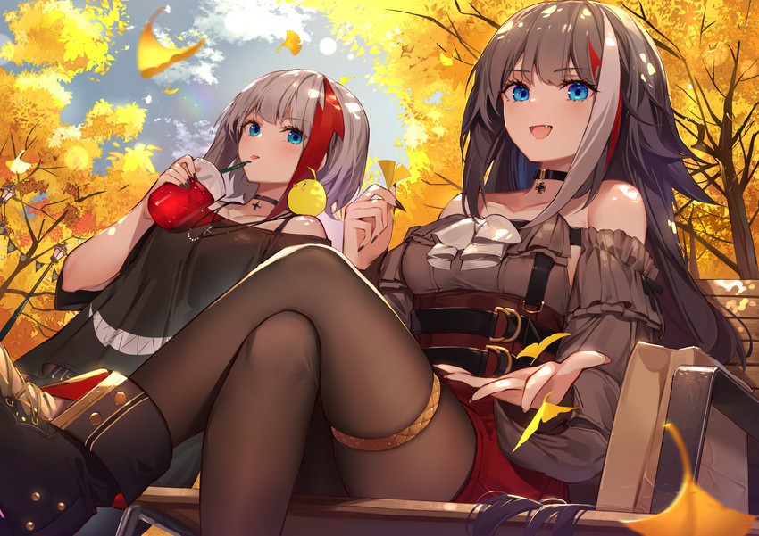admiral graf spee and deutschland (azur lane) drawn by kaerunoko