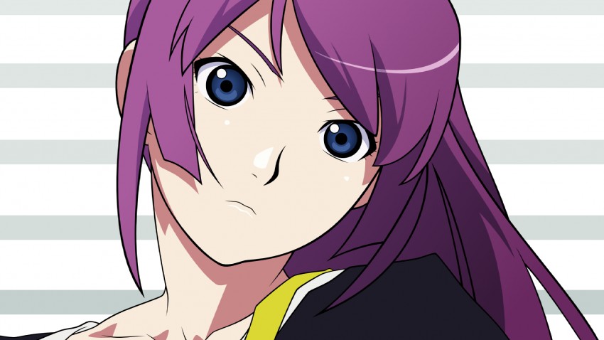 senjougahara hitagi (monogatari and 1 more)