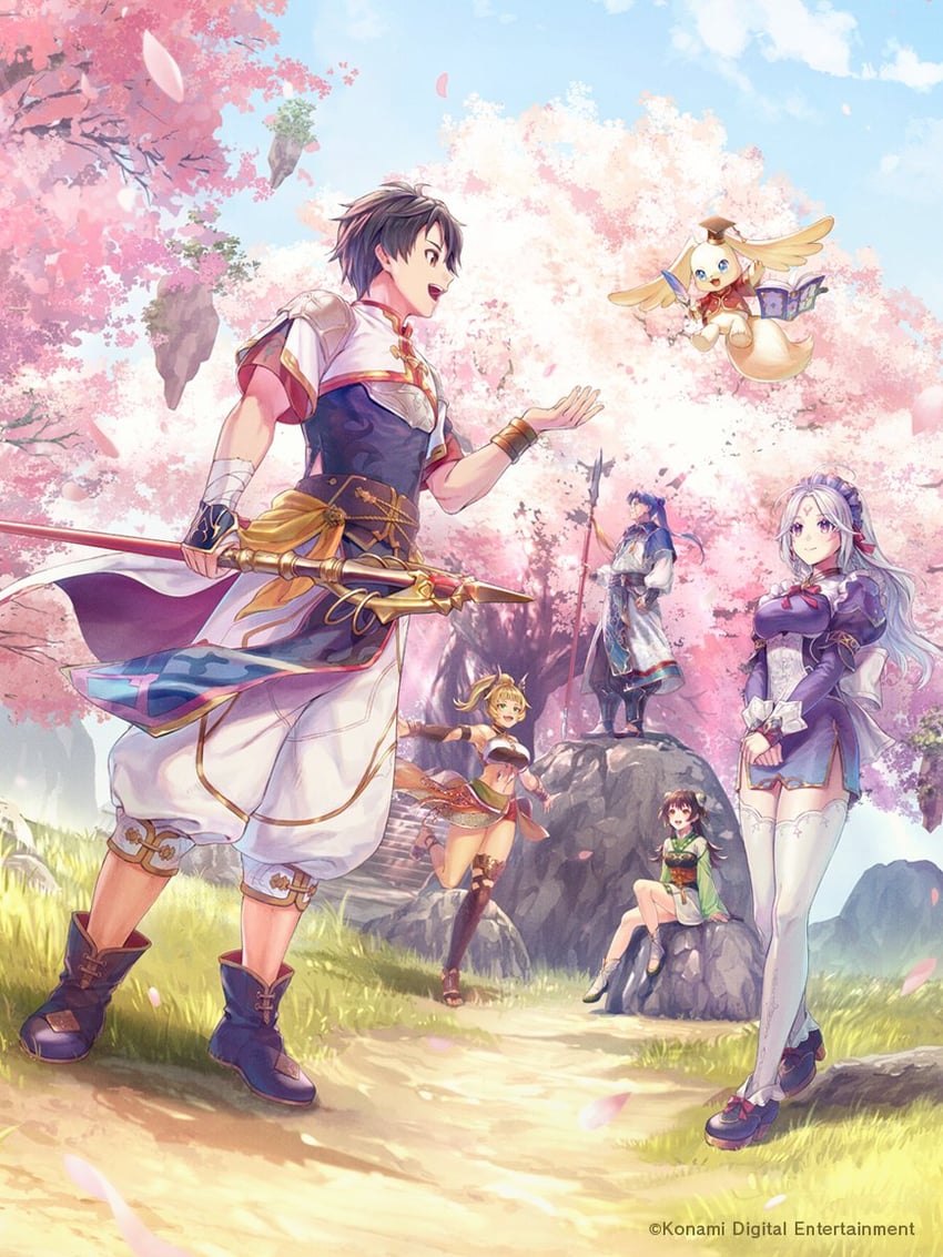 hero, shirin, yua, shapur, stendhal, and 1 more (gensou suikoden and 1 more)