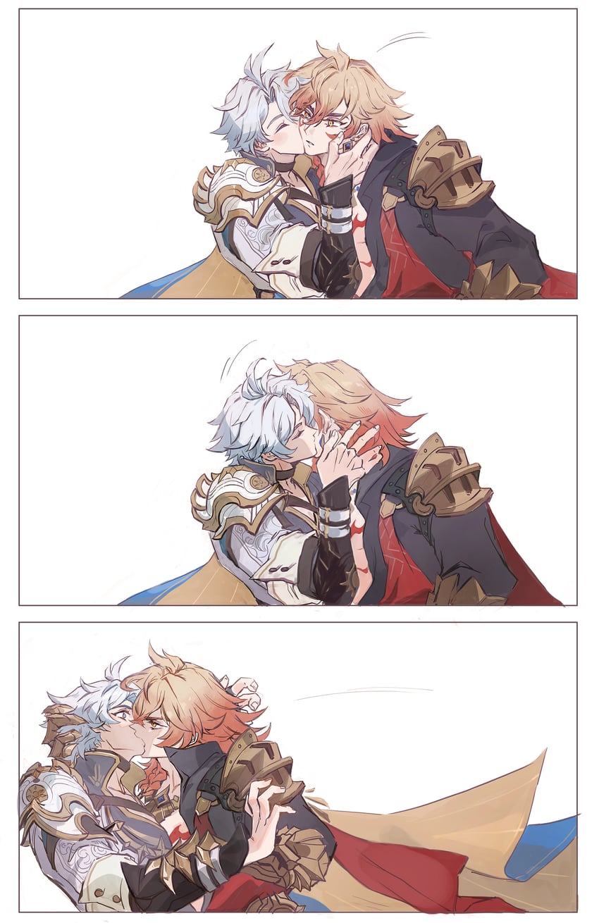 phainon and mydei (honkai and 1 more) drawn by qel