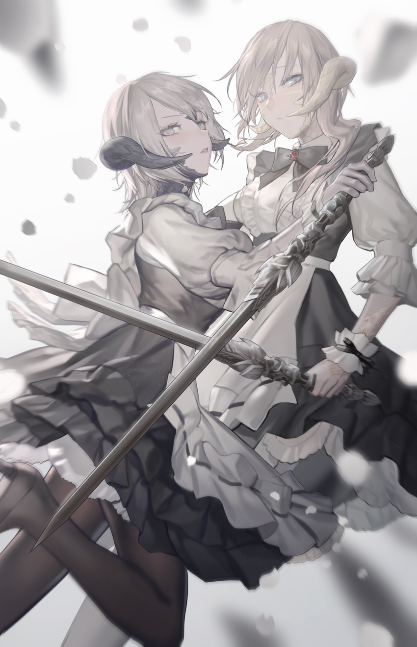 warrior of light (final fantasy and 1 more) drawn by ajirui