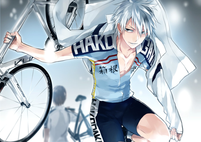 arakita yasutomo and kuroda yukinari (yowamushi pedal) drawn by maka_(morphine)