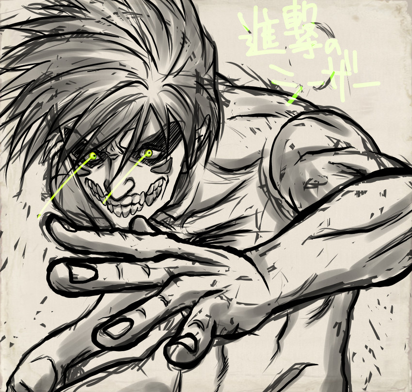 caesar anthonio zeppeli and titan (jojo no kimyou na bouken and 2 more) drawn by 46nosuke