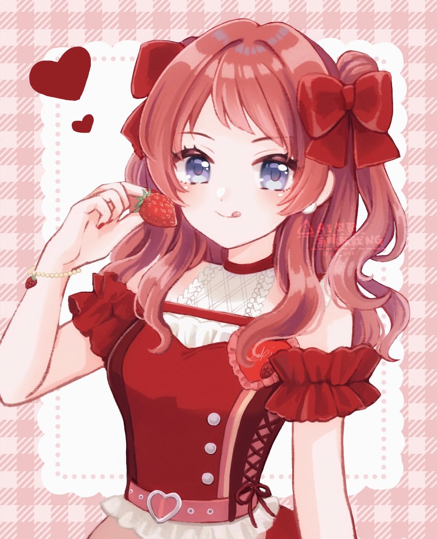 hanami saki (idolmaster and 1 more) drawn by shirako_(srk_srtk)