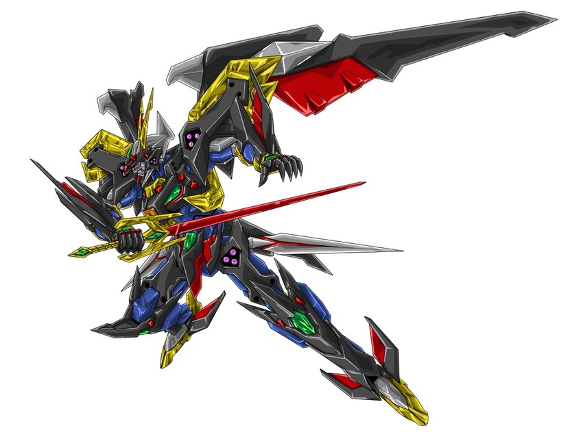 shurouga (super robot wars and 2 more) drawn by hipolyman