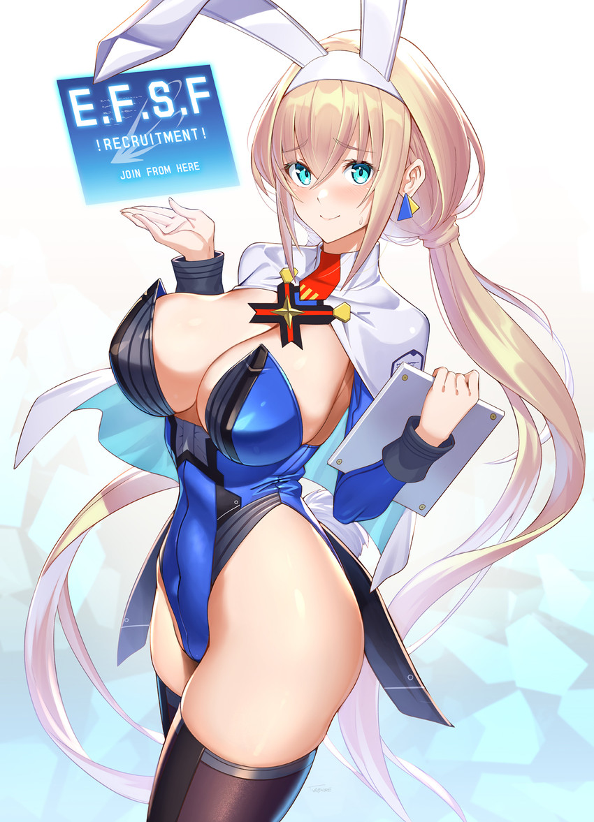 mitsuba greyvalley (super robot wars and 1 more) drawn by takamine_nadare