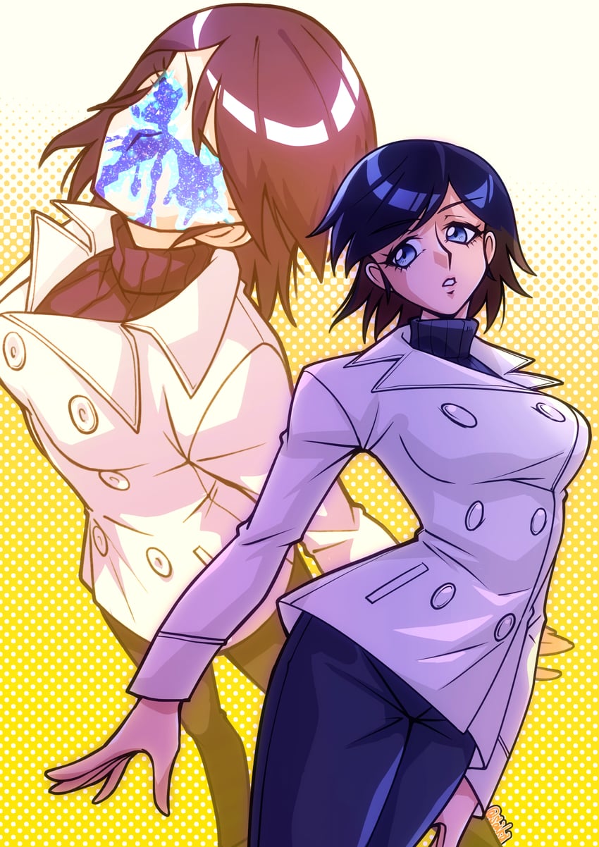 takao yuko and aradia (shin megami tensei and 1 more) drawn by saika_(pixiv43370196)