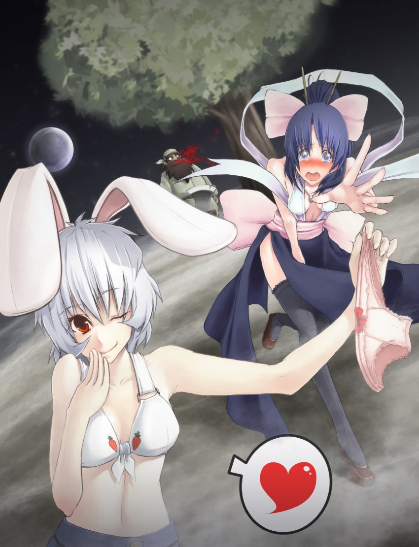 chang'e and wu gang (original and 1 more) drawn by rotix