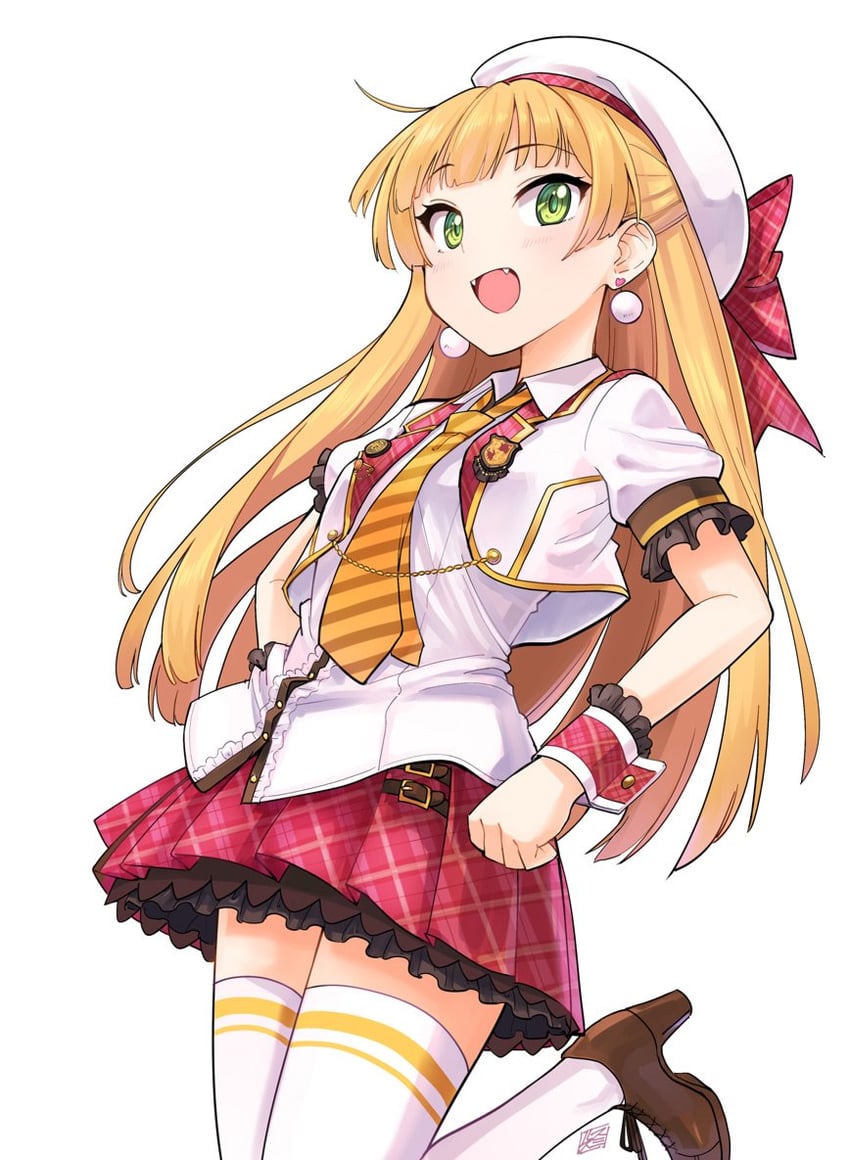 jougasaki rika (idolmaster and 2 more) drawn by smirs