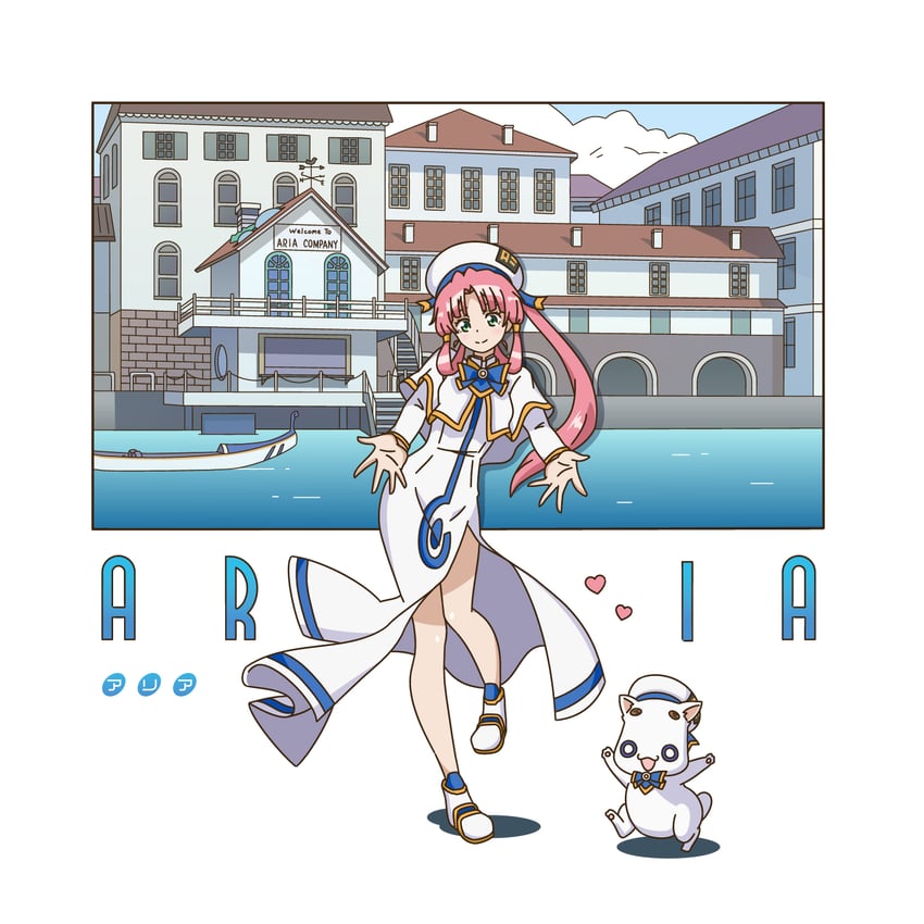 mizunashi akari and aria pokoteng (aria) drawn by lai_wenhan