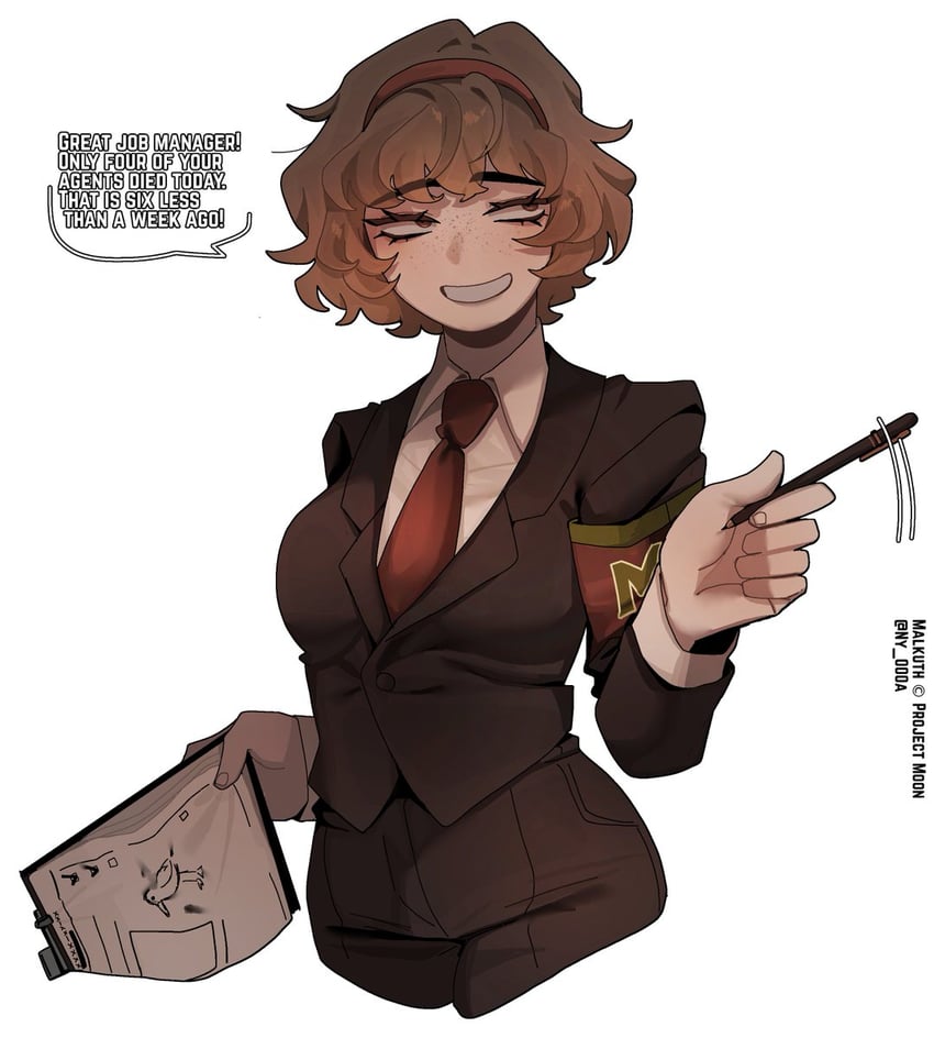 malkuth (project moon and 1 more) drawn by ny_000a