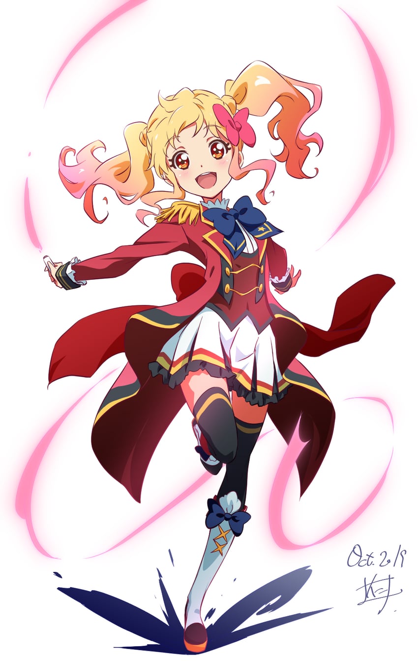 nijino yume (aikatsu! and 1 more) drawn by nii_manabu
