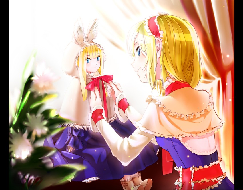 alice margatroid and shanghai doll (touhou) drawn by yamada_ranga