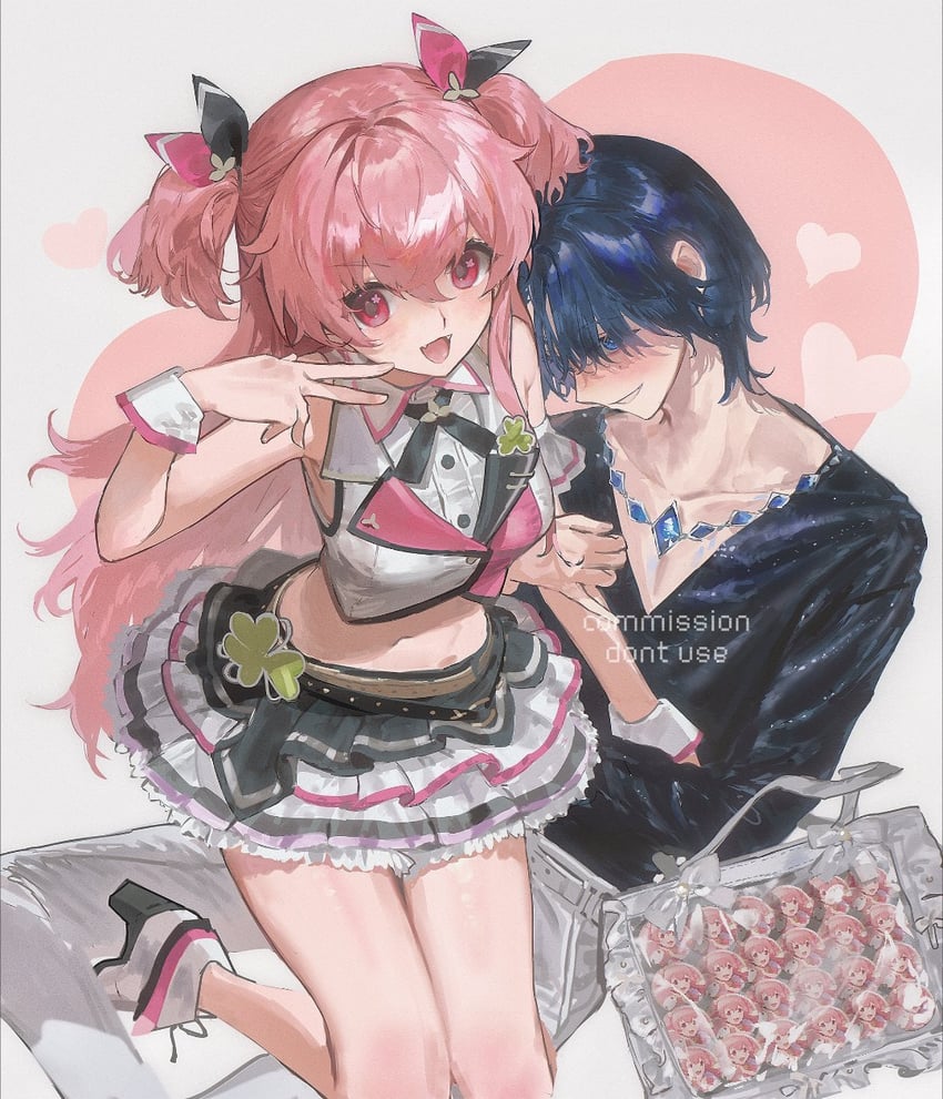 momoi airi (original and 1 more) drawn by diurtion
