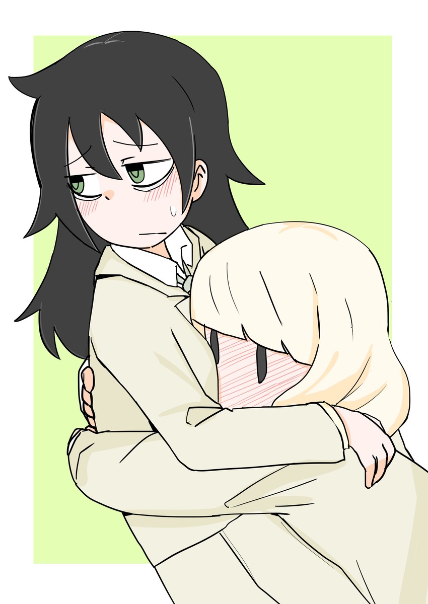 kuroki tomoko and uchi emiri (watashi ga motenai no wa dou kangaetemo omaera ga warui!) drawn by eilhart1