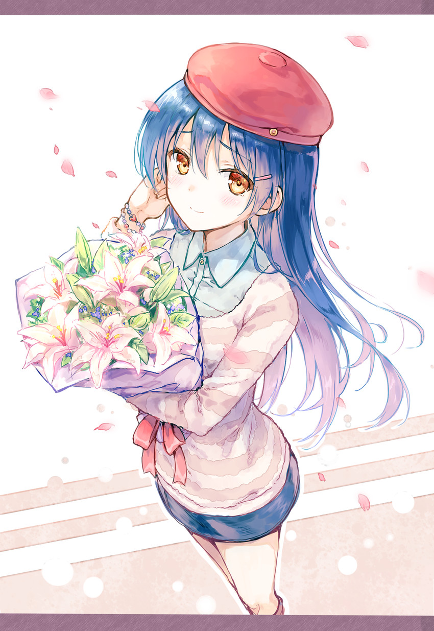 sonoda umi (love live! and 2 more) drawn by hiten_(hitenkei)