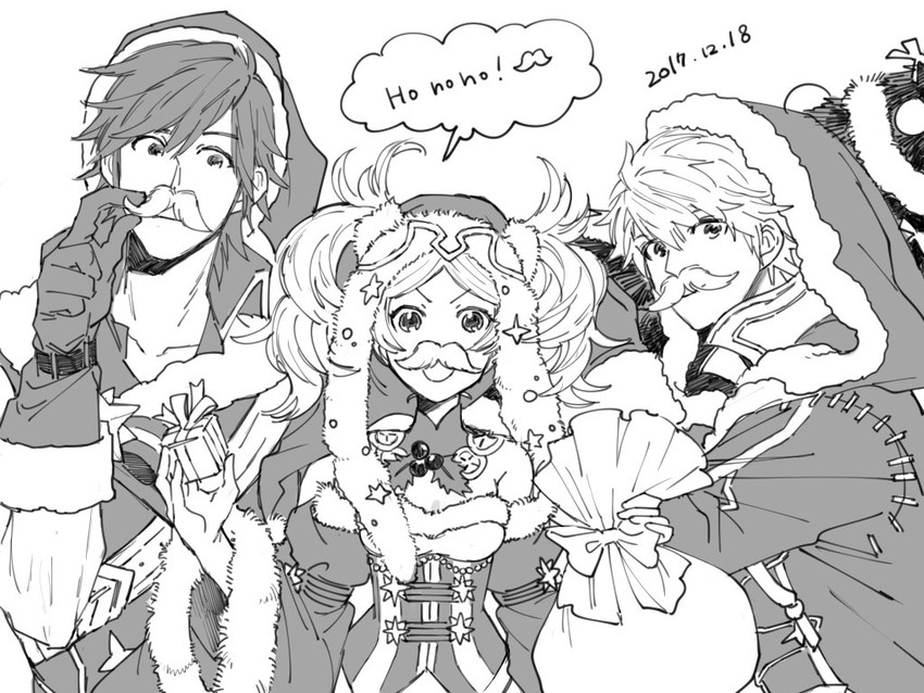 chrom, lissa, and male robin (fire emblem and 2 more) drawn by nezumoto