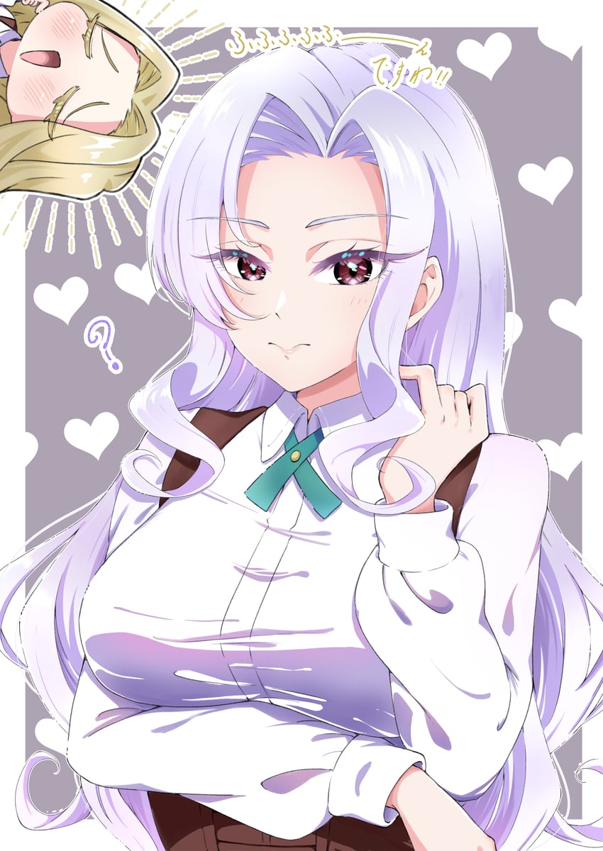 eiai nano and utsukushisugi mimimi (kimi no koto ga dai dai dai dai daisuki na 100-nin no kanojo) drawn by nanraka